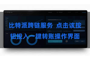 比特派跨链服务 点击该按钮投入一键转账操作界面