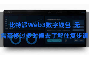 比特派Web3数字钱包  无需豪侈过多时候去了解往复步调
