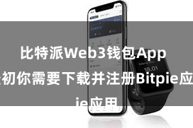 比特派Web3钱包App  最初你需要下载并注册Bitpie应用