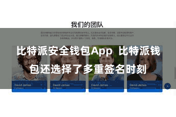 比特派安全钱包App  比特派钱包还选择了多重签名时刻